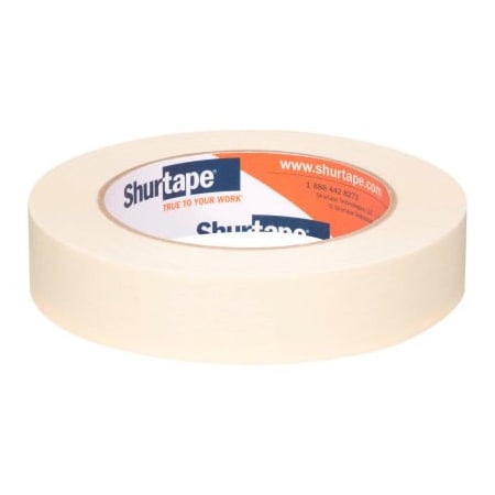 Shurtape Shurtape General Purpose, Medium-High Adhesion Masking Tape, Natural, 24mm x 55m - Case of 36 140431